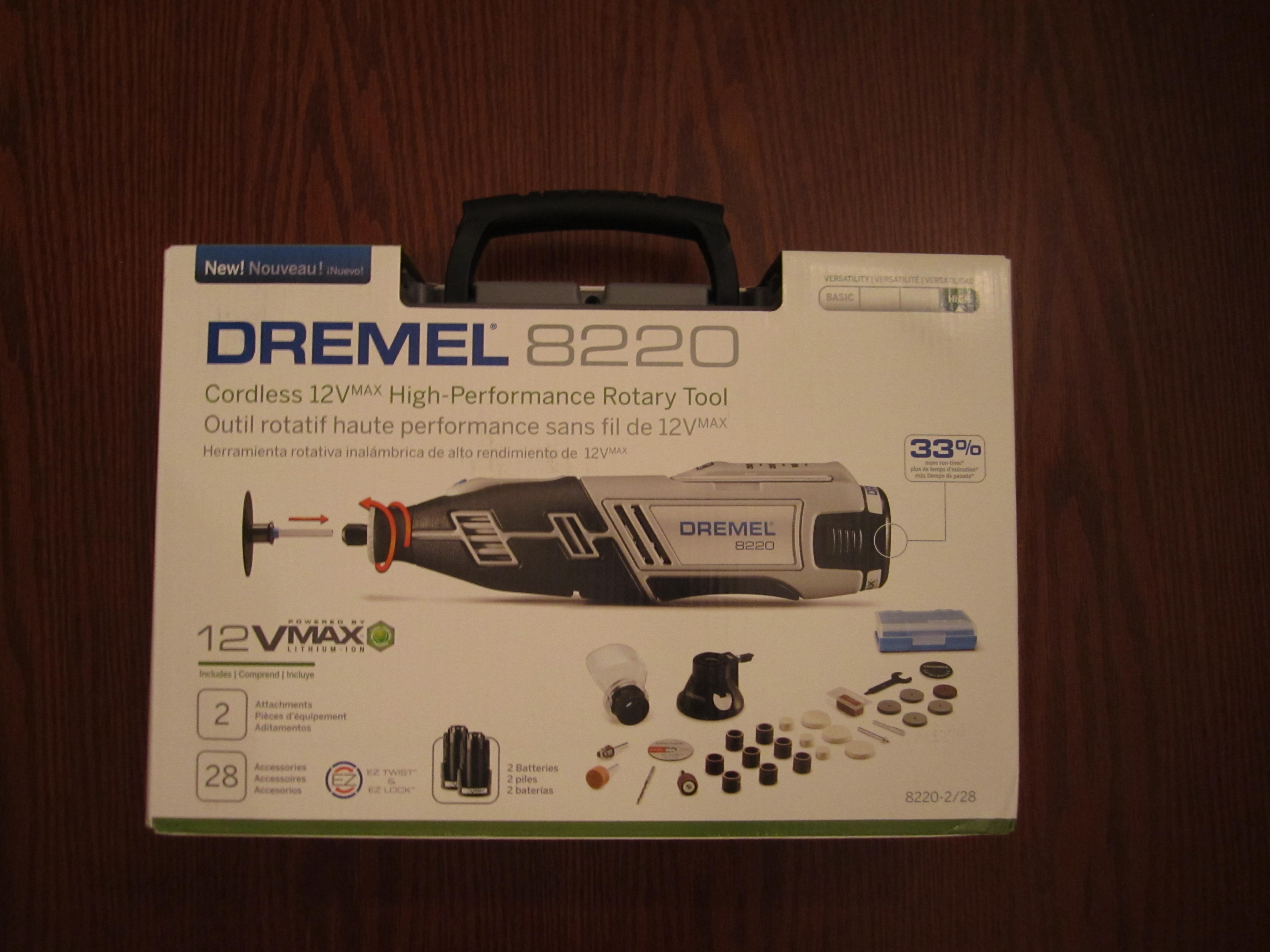 Shop Dremel 8220 Cordless 12V Variable Speed Rotary Tool with 1