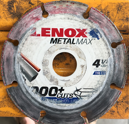 Lenox Diamond Wheel Results