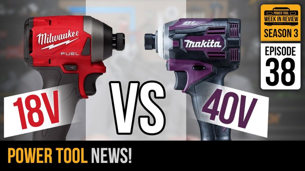 Giv rettigheder ryste Selskab Makita XGT 40V Takes on Milwaukee M18 FUEL Impact Driver. Can 40V beat 18V?  Power Tool News! S3E38 - Belts And Boxes